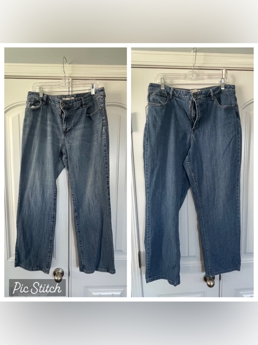 2️⃣ Pair Petite Jeans: Chico’s Sz 16/ Coldwater Creek Sz 16